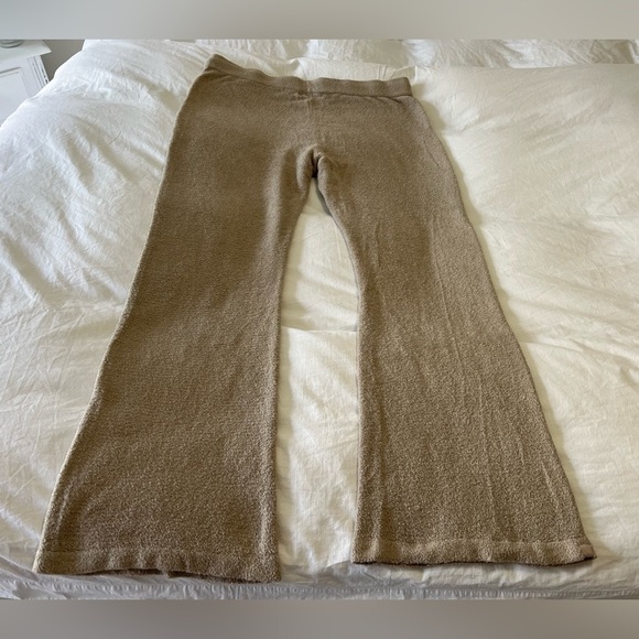 Barefoot Dreams | Beige Plus Size 1X | Bamboo | Drawstring Waist - Picture 5 of 8